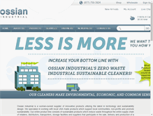 Tablet Screenshot of ossianindustrial.com